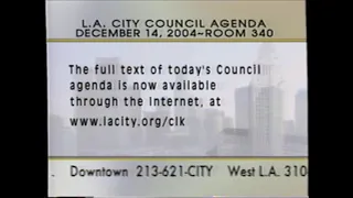 Regular City Council - 12/14/04