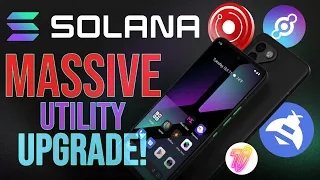 Solana MASSIVE Utility Upgrade Revealed | $RNDR $HNT + Saga Phone Updates