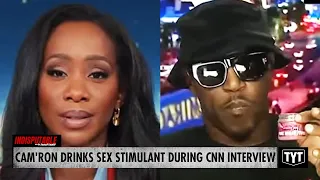 WATCH: Rapper Cam'ron Downs Sex Stimulant In Middle Of CNN Interview