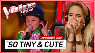 Fans react to CUTEST AUDITIONS of The Voice Kids | Undercover Voice #2