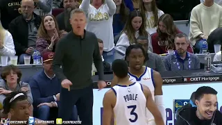 FlightReacts To Jordan Poole Yelled At By Steve Kerr Over Stupid Turnover