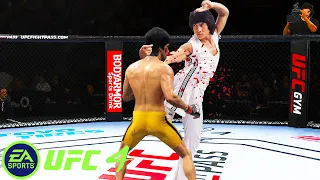 UFC4 Bruce Lee vs Jackie Chan EA Sports UFC 4 - Super Fight