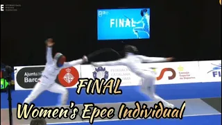 [GOLD] KANG Young Mi 🇰🇷 v Nathalie Moellhausen 🇧🇷 | Barcelona World Cup - Women’s Epee 2023