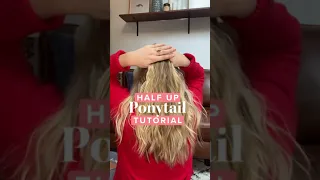 Half Up Ponytail Tutorial | #Shorts​​​​​​​​​​​​ | Hair.com By L'Oreal