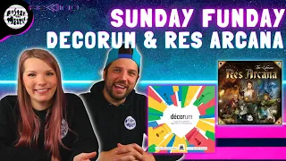 Decorum & Res Arcana Playthrough | Sunday Funday