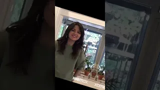 Selena Gomez at home