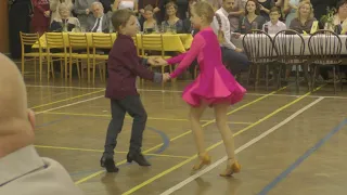 Taneční Rabštejn 2018 - Věneček - Předtančení děti - Jive