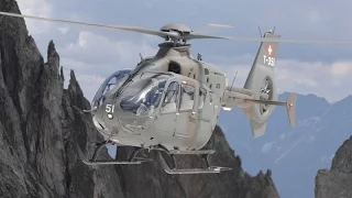 Eurocopter EC635 Swiss Airforce Sling Load Logging