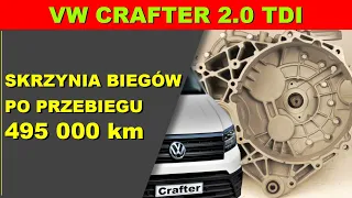 VW Crafter II 2.0 TDI - skrzynia biegów RHE po 495 tyś. przebiegu
