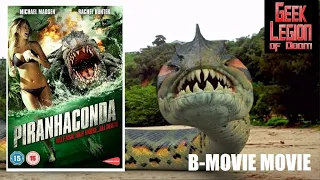 PIRANHACONDA (  2012 Rib Hillis ) Creature Feature Sci-Fi B-Movie Review