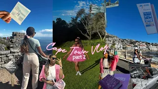 Cape Town Vlog Part 2🚲⛰️🛥️🚠💗|Bike Ride+Table Mountain+Boat Ride & more|South African YouTuber