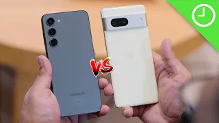 Galaxy S23 vs. Pixel 7: BEST base model?