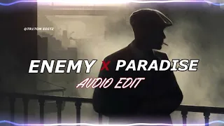 enemy x gangsta's paradise // (edit audio)