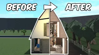 RENOVATING MY SUBSCRIBERS CABIN HOUSE IN BLOXBURG