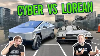 Cybertruck Meets DeLorean! | TTN Clips