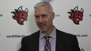 Coaches Reaction - Cardiff Devils v Glasgow Clan Sep 9th, 2023