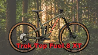 Reseña Bicicleta mtb doble suspencion Trek Top Fuel 8 XT.
