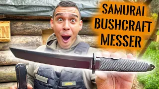 Ein SAMURAI Bushcraft Messer?! - Magnum Tanto II Messer im EXTREM-TEST #7 | Survival Mattin