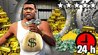 24 Stunden ALLE BANKEN ausrauben in GTA 5!!🤑