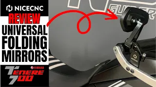 NiceCNC folding mirrors on my Yamaha Tenere 700