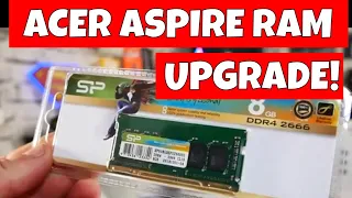 How To Upgrade Acer Aspire A515 RAM To 16GB With Silicon Power Lifetime warranty SODIMM