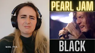 Singer Reacts to Pearl Jam BLACK (live) MTV unplugged - Pearl Jam First Reaction