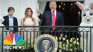 President Donald Trump Hosts White House Easter Egg Roll | NBC News