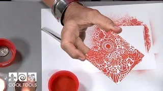 Cool Tools | Introduction to Enameling with Stencils by Jan Harrell