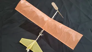 How to build a Hangar Rat indoor rubber powered airplane!