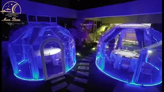 Igloo Restaurant Dome - Romantic Transparent Restaurant Bubble House