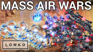 StarCraft 2: MASS BATTLECRUISER VS TEMPEST! (Polt vs Harstem)