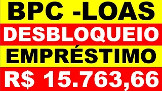 COMO DESBLOQUEAR O EMPRÉSTIMO DO BPC/ LOAS NO MEU INSS, VEJA COMO DESBLOQUEAR BPC/LOAS.