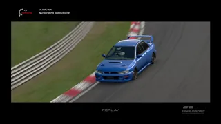 Subaru Impreza 22B Nürburgring Full Lap 6:56