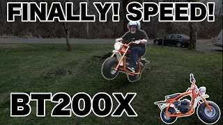 Coleman BT200X | Better Performance on my Mini Bike - Tachometer, & Richer Jets! | Wet Coast Fab