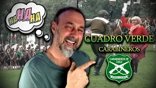 👉ESPAÑOL REACCIONA a CUADRO VERDE CARABINEROS de CHILE