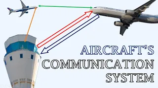 Understanding Aircraft's Communication System | ACARS | Voice & Data | Antennas on an Aircraft!