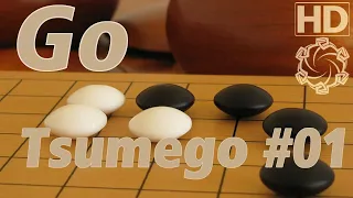 Das Spiel Go - Tsumego #01 »Einfache Fangtechniken« german deutsch HD PC