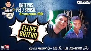 Felipe Batera 12 anos tocando com Banda SL