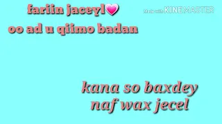 Ladan Maxauud wlhi jaceyl