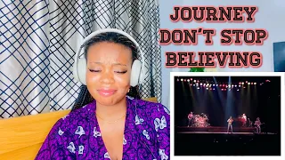 I needed this!!! First time listening to JOURNEY: DON’T STOP BELIEVING reaction