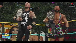 WWE 2K24 - D’Angelo Family vs War Dogs - NXT Spring Breakin