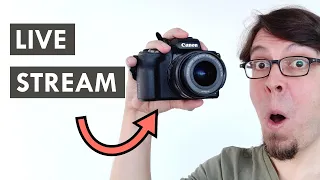 Canon M50 streaming: How to live stream to Facebook, YouTube or Twitch (OBS vs Melon app)
