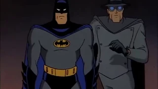 Batman and The Gray Ghost work together