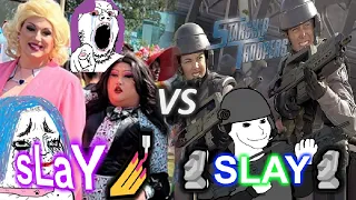 sLaY 💅 vs 🗿SLAY YOUR ENEMY🗿 (Starship Troopers edit)