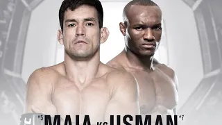 UFC Chile Demian Maia v Kamaru Usman Breakdown & Predictions