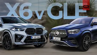 2023 MERCEDES GLE v BMW X6 - ALL You Need to Know in 3 minutes!