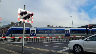 (5 Barriers!) Coleraine Level crossing, Londonderry