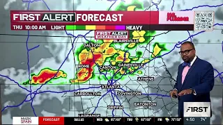 Severe storms possible tonight and into Thursday