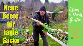 Neue Beete für faule Säcke / ohne umgraben, ohne Pappe / das Gartenabfallbeet