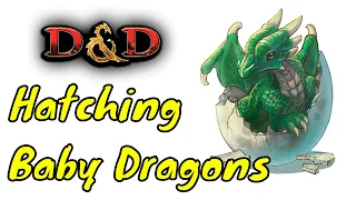 Hatching a Baby Dragon: Dungeons & Dragons 5E - Edited